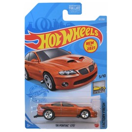 Hot Wheels '06 Pontiac GTO, [Burnt Orange] 87/250 Factory Fresh 5/10