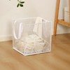 2 Pack Popup Laundry Hamper, Collapsible Mesh Laundry Baskets with