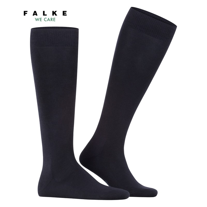 FALKE Hombre Family M Kh, Azul (Dark Navy 6375), 9.5-12