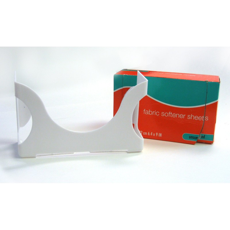 Gadjit Dryer Sheet Caddy | Plastic Dispenser Mounts on a