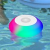 Floating Pool Speaker IPX7 Waterproof 360 Degree Stereo Sound Portable