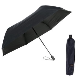 ASO AM-HC234 VERYCAL LARGE HEATBLOCK CORDURA Folding Umbrella, Auto Open/Close, Parasol, Rain Umbrella, Unisex, Unisex, navy