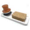 Happitasa Silicone Kitchen Sink Organizer Tray, Sponge Holder and Countertop