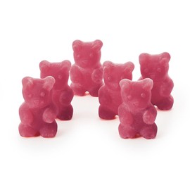 Tee-Bären® Himbeer-Waldmeister einzigartige Fruchtgummi mit Himbeer-Waldmeistergeschmack 10% Fruchtgehalt aus Fruchtsaftkonzentrat, zum Zubereiten eines Heißgetränks oder zum Vernaschen (100 g)