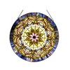 Chloe Lighting Tiffany Edwardian Man 22" Stained Glass Window Panel,