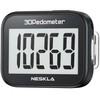 NESKLA 838 3D Pedometer for Walking, Simple Step Counter and