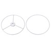 sourcing map 1 Set of Lampshade Ring 150 mm Diameter