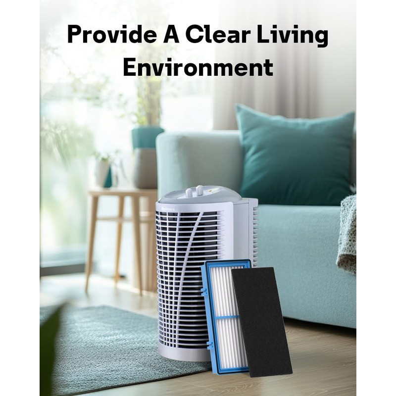 Leemone Aer1 Filter Replacement for Holmes Air Purifiers, 2 True