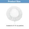 sourcing map 5pcs Car Polisher Bonnet Buffing Pad Lamb's Wool