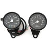 MPH Mini Speedometer w/ Indicator Lights 2240:60 & Tachometer 1:4 - Black - LED