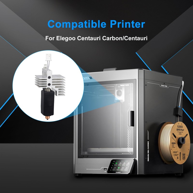 olzzdda Upgrade Ceramic cc Hotend for Elegoo Centauri Carbon Hotend