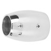 Flagpole Base Stainless Steel Cylindrical Thickened Mirror Polishing Boat Flag
