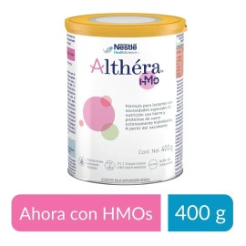 Leche de fórmula en polvo sin TACC Nestlé Althéra HMO en lata de 1 de 400 g 0 meses a 1 año