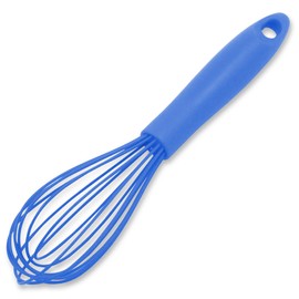 Chef Craft Premium Silicone Wire Cooking Whisk, 10.5 inch, Blue
