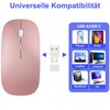 Azmall Wireless Bluetooth Mouse 5.2/3.0 & USB-A/Type-C 2-in-1 Receiver -