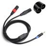 3.5mm Male to 2 XLR Male Cable Audio Line Cable