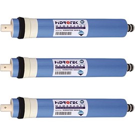 3 Reverse Osmosis 100 GPD Membrane RO Water Filter (NSF Certified)