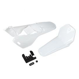 SUNQIAO PW80 Plastic Kit, Tank Seat Gas Cap Petcock for yamaha PW80 PY80 PEEWEE Y-Zinger 80 Kid Bikes (White)