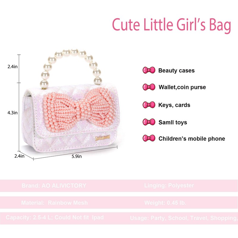 AO ALI VICTORY Regalos para niñas pequeñas, Mini monederos para