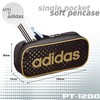 Mitsubishi Pencil PT1200AI07B25 Pencil Case, Single Chuck, AI07, Black Gold,
