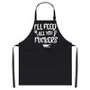flintronic Funny Cooking Apron Men Women, Waterproof Printed Kitchen Aprons