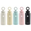 drinqright Stainless Steel Reusable Water Bottle, 32 oz, 5 Colours,