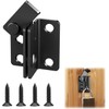Door Bolt Stainless Steel, 2 in 1 Bolt Sliding Bolt