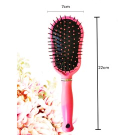 Super Mundo Plastic Detangling Hair Brush for Women, Men and Children with Thick/Thin/Curly/Dry Hair, Scalp Massage (96324)