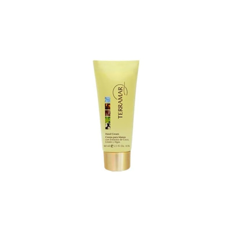 TERRAMAR Crema para Manos con Extractos de Coco y Limón,
