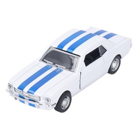Modelo de Coche Retro, Juguete de Vehículo Clásico de Aleación Extraíble a Escala 1/32 con Puertas Abiertas para Coleccionistas de Niños (Blanco)