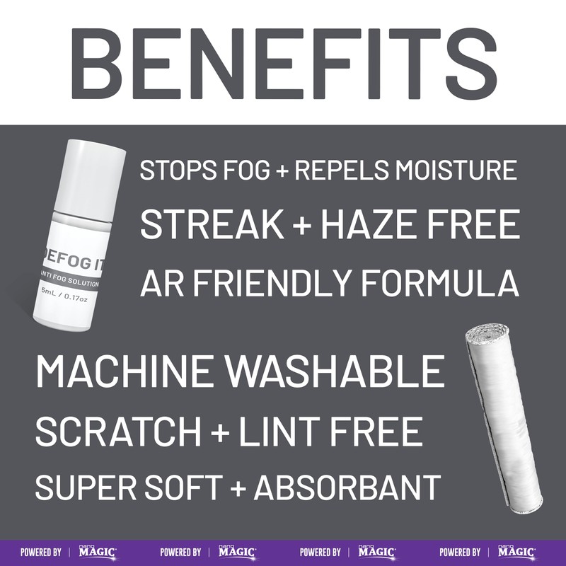 DEFOG IT Anti Fog Powered by NANO MAGIC | Defogger