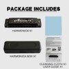 Arborea Blues C Key Harmonica with Case for Beginners and