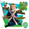 EcoBuddiez Tree Huggers - Sloth from Deluxebase. 28 inch Hanging