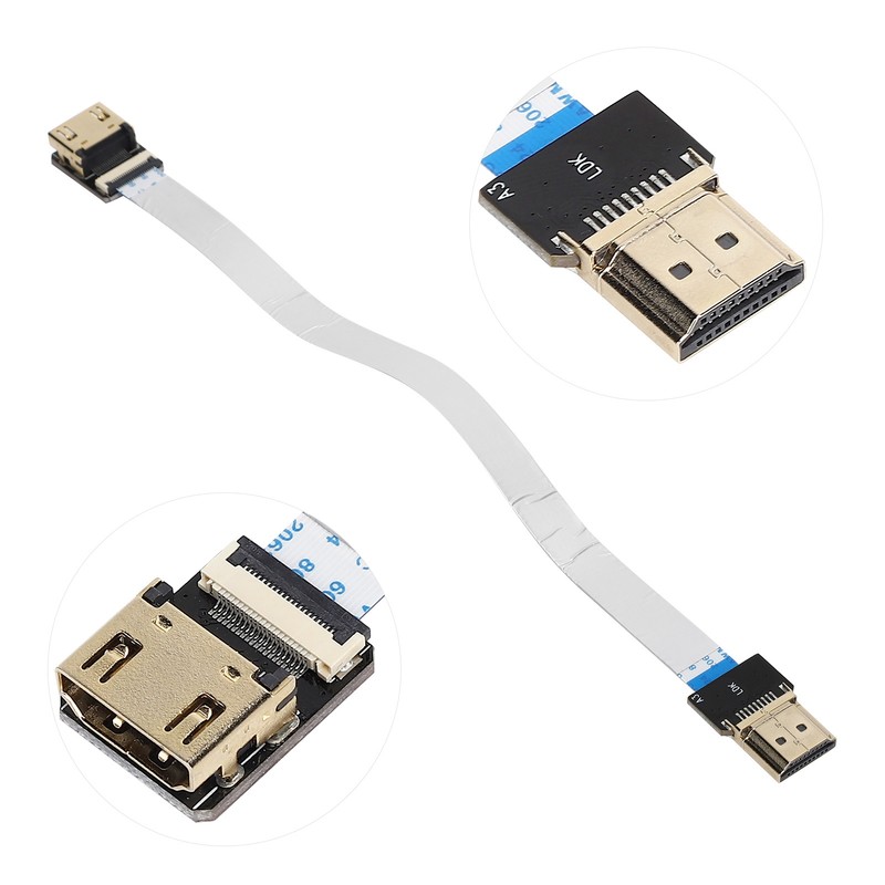 HD Multimedia Interface Adapter Cable 90 Degree Bend for DJI