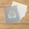 LIN Pop Up 3D Greeting Card for Silver Wedding Anniversary,