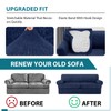 Jcones 3 Piece T Cushion Sofa Slipcovers Stretch Couch Cover