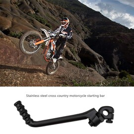 Be In Your Mind 13 mm Motorcycle Starter Lever Start Shaft Stainless Steel Replacement for 50cc 70cc 90cc 110cc 125cc Dirt Bike Black