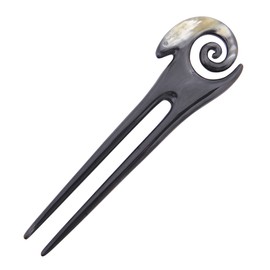 Marycrafts Buffalo Horn Hair Fork Hair Pin Hairpin Hair Accessories Ram Symbol Handmade