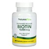 Biotina 10000mcg 90 Comprimidos Sin Sabor NaturesPlus Suplemento Nutricional