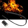 3.3ft Black Heat Fire Sleeve Fire Braid Flame Heat Shield