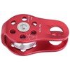 20KN Outdoor Small Climbing Pulley Aluminum Micro Fixed Side Pulleys