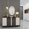 Oval Bathroom Mirror, 28X40 inch Oval Frameless Mirror, Frameless Mirrors