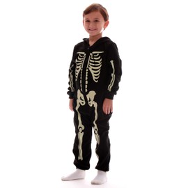 #followme Glow In The Dark Skeleton Boys Jumpsuit 6541-14-16
