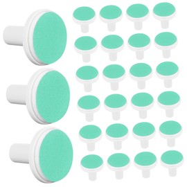 Healeved 24pcs Electric Nail File Replacement Pads Safe Nail Trimming Heads for Boy Girl and Boy Girl Use Easy to Install Sturdy Sandpaper Material