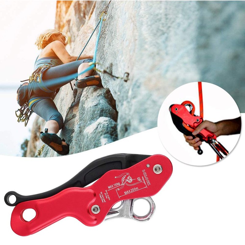 Descender Rappelling Descender Self Braking Descender High Strength Durable 10-12mm
