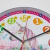 Children’s Silent Wall Clock, Learning Clock for Girls and Boys,