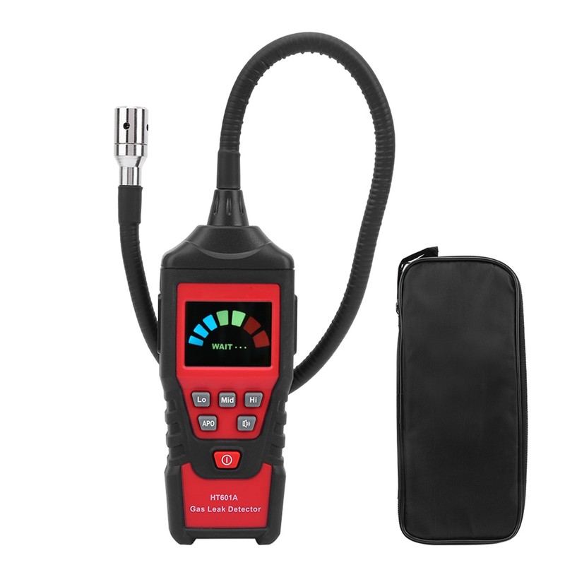 HT601A Portable LED Combustible Flammable Gas Detector Gas Leakage Tester