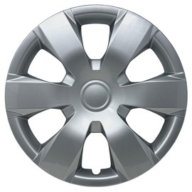 Carolina Wheel Cover Automotive-Hubcaps, 16-inch Replica Wheel Cover for Toyota Camry 2007-2011, Silver, ABS Plastic