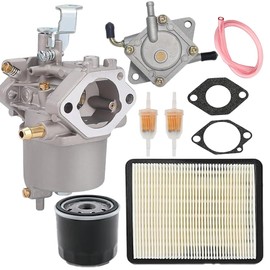 FE290 Carburetor &1014523 Fuel Pump for Club Car DS Golf Cart Carburetor Precedent Turf Carryall 101805601 101905601 1016438 1016439 1016440 1016441 1016478 17561 1998-UP Carb