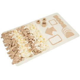 Morevee Dog Toy, Nose Work Mat, Enhances Smell, Relieves Lack of Exercise, Relieves Stress, Separation Anxiety, Preventing Fast Eating, Increased Focus, For Dogs and Cats, Chiku Toy, Pet Supplies